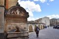 Del Veccio fountain in Sulmona, Italy