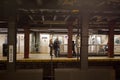 Delancey Street/Essex Street Subway Station, NY Royalty Free Stock Photo