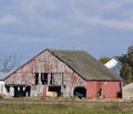 Delapidated Red Barn