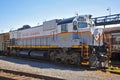 Lackawanna Railroad diesel locomotive, Scranton, PA, USA Royalty Free Stock Photo