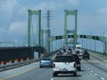 Delaware Memorial Bridge Royalty Free Stock Photo