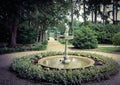 Delaware Nemours Estate garden America scenery summer nature sculpture