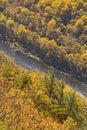 Delaware River Autumn Royalty Free Stock Photo