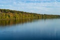 Delaware River View Royalty Free Stock Photo