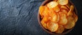 Delectable Crispy Potato Snacks Highlighting Irresistible Golden French Fries And Chips Individually