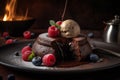 petit gateau delight Royalty Free Stock Photo