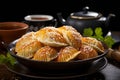 Delectable Luqaimat Dumplings Royalty Free Stock Photo