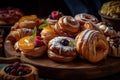 Delectable Pastry Selection
