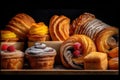 Delectable Pastry Selection