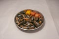 Delicious Black Mussels
