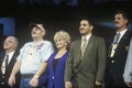 Delegates at the Presidential celebration