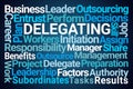 Delegating Word Cloud