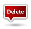 Delete prime red banner button