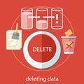 Deleting data