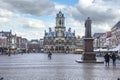 Delft center place cityscape