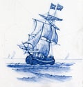 Delft Blue Royalty Free Stock Photo