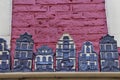 Delft blue houses