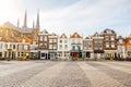 Delft city in Netherland Royalty Free Stock Photo