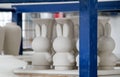 Delft, Netherlands March 2018 - Royal Delft Factory - Miffy Toys