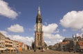Delft panorama Royalty Free Stock Photo