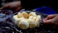 Delhi delightful nankhatai sweet biscuits lovingly packed in a plastic container