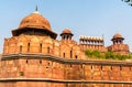 Delhi Gate of Red Fort in Delhi, India Royalty Free Stock Photo