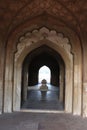 Delhi India - Jan 10 2021: Grave of Safdarjung at Safdarjung\'s Tomb Mughal style