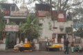 Flower vendors in Old Delhi.