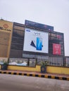 Delhi, INDIA - MARCH 08, 2020: DLF mall of India is one of largest shopping mall. people busy in shopping.people