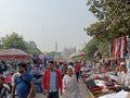 Delhi , India - Market , A picture of market with crowed in 18 November 2023