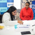 Delhi, India - November 19, 2022 Ã¢â¬â Basic routine health check-up camp has been organized by max hospital