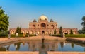 Humayun`s tomb is the tomb of the Mughal Emperor Humayun in Delhi, India. Royalty Free Stock Photo