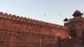 Delhi - India Red Fort also known as Lal Qila is made of red sand stones.