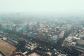 Delhi, India. View of Old Delhi from Jama Masjid minaret