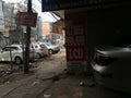 Delhi karolbagh shop way and market beautiful cars