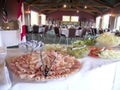 Deli Meat Tray, Banquet Hall Royalty Free Stock Photo