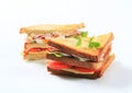 Deli sandwiches Royalty Free Stock Photo