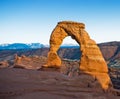 Delicate arch, Arches National Park Royalty Free Stock Photo