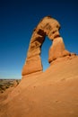 Delicate Arch in Arches National Park Royalty Free Stock Photo