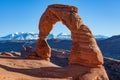 Delicate Arch Arches National Park Royalty Free Stock Photo