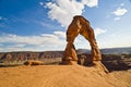 Delicate Arch, Arches National Park, Moab Utah Royalty Free Stock Photo