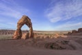 Delicate Arch in Arches National Park near Moab, Utah Royalty Free Stock Photo