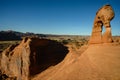 Delicate Arch in Arches National Park Royalty Free Stock Photo