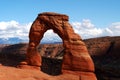 Delicate Arch in Arches National Park, Utah Royalty Free Stock Photo