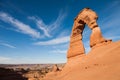 Delicate Arch, Arches National Park, Utah Royalty Free Stock Photo