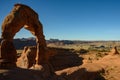 Delicate Arch in Arches National Park Royalty Free Stock Photo