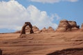 Delicate Arch in Arches National Park. Utah Royalty Free Stock Photo