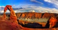 Delicate Arch, Arches National Park, Utah Royalty Free Stock Photo