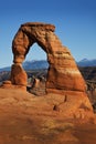 Delicate Arch, Arches National Park, Utah Royalty Free Stock Photo
