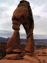 Delicate Arch in Arches National Park, Utah, United States Royalty Free Stock Photo